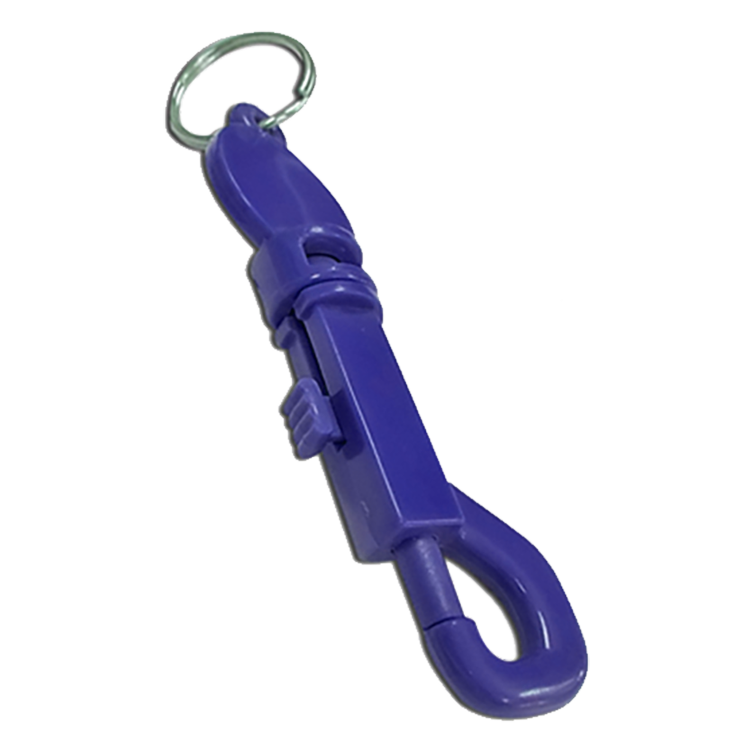 K07 Plastic Key Snap Hook Key Tag Key Holder 